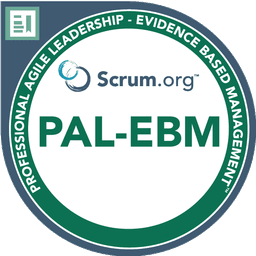 Professional Agile Leadership - EBM Certification