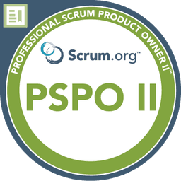 Professional Scrum Product Owner™ II Certification